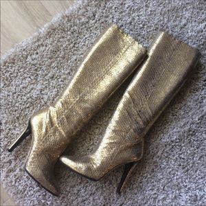 JIMMY CHOO PYTHON BOOT